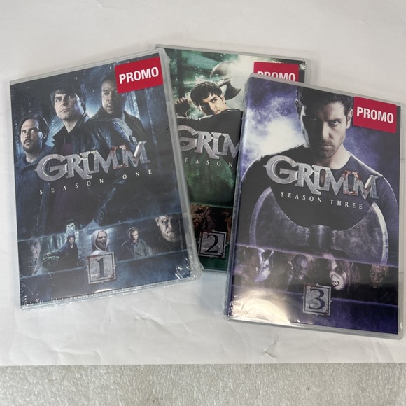 Other - GRIMM Seasons 1, 2 & 3 DVD TV Series - Complete (1-3) Season Movie Universal NBC